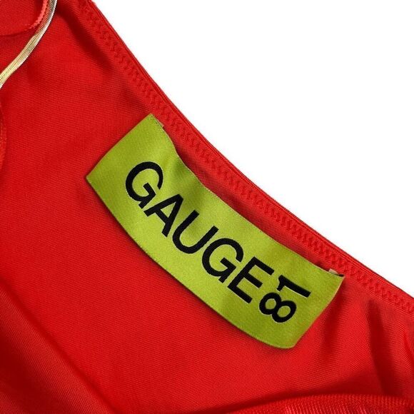 GAUGE81 Nawa Dress in Blood Orange - Picture 8 of 12